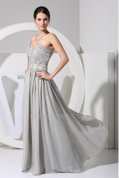 Sweetheart Sleeveless Chiffon Prom/Formal Evening Dresses 02020438