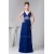 Sheath/Column Spaghetti Straps Brush Sweep Train Prom Evening Dresses 02020464
