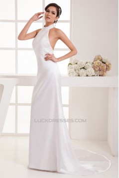 Beading Halter Trumpet/Mermaid Prom/Formal Evening Dresses 02020483