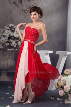 Charming A-Line Sweetheart Chiffon Homecoming Cocktail Evening Dresses 02020499