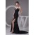 Chiffon Sweetheart Sleeveless Long Black Prom/Formal Evening Dresses 02020510