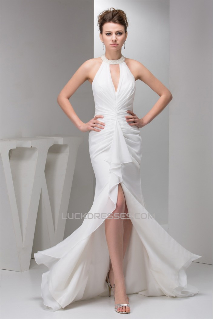 Trumpet/Mermaid Chiffon Pleats Prom/Formal Evening Dresses 02020558