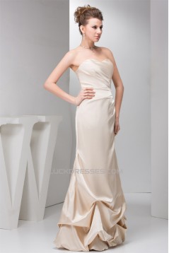 Sheath/Column Ruffles Floor-Length Sleeveless Prom/Formal Evening Dresses 02020562