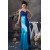 Sheath/Column Sleeveless Chiffon Silk like Satin Prom/Formal Evening Dresses 02020564