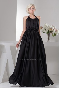 Sleeveless A-Line Satin Silk like Satin Prom/Formal Evening Dresses 02020572