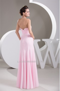 Sleeveless Chiffon Sweetheart Sheath/Column Prom/Formal Evening Dresses 02020580