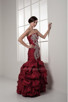 Sleeveless Floor-Length Sweetheart Mermaid/Trumpet Prom/Formal Evening Dresses 02020583