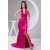 Sleeveless Sheath/Column Elastic Woven Satin Prom/Formal Evening Dresses 02020591