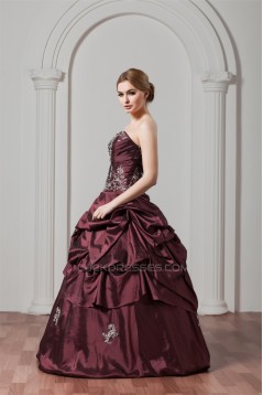 Sweetheart Ball Gown Beading Floor-Length Prom/Formal Evening Dresses 02020596