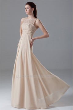 A-Line Sheer Beading Chiffon Prom/Formal Evening Dresses 02020627