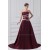 A-Line Strapless Sleeveless Sequins Taffeta Prom/Formal Evening Dresses 02020635