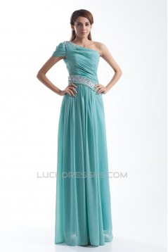 Beading Sheath/Column One-Shoulder Floor-Length Prom/Formal Evening Dresses 02020667