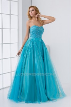 Beading Soft Sweetheart Floor-Length A-Line Prom/Formal Evening Dresses 02020678