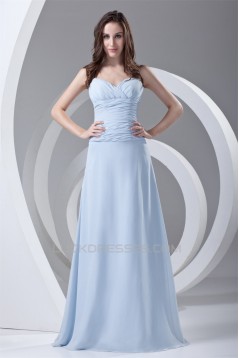 Brush Sweep Train Sheath/Column Spaghetti Straps Prom/Formal Evening Dresses 02020690