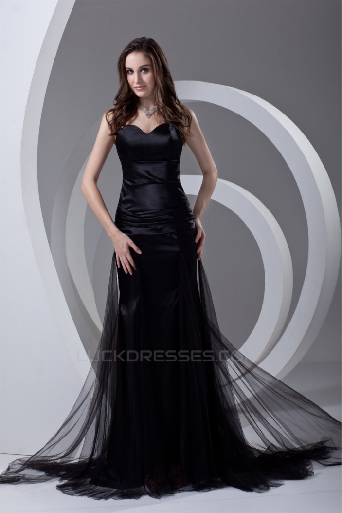 Brush Sweep Train Sweetheart Sheath/Column Prom/Formal Evening Dresses 02020694