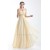 Chiffon Silk like Satin Floor-Length One-Shoulder Prom/Formal Evening Dresses 02020711