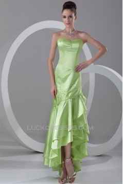 Elastic Woven Satin Mermaid/Trumpet Sleeveless Prom/Formal Evening Dresses 02020723