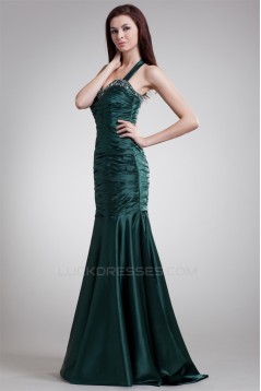 Elastic Woven Satin Sleeveless Floor-Length Prom/Formal Evening Dresses 02020725