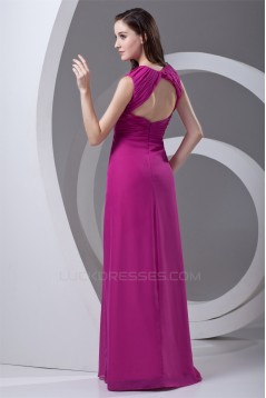 Floor-Length Chiffon Prom/Formal Evening Bridesmaid Dresses 02020735