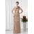 Floor-Length Elastic Woven Satin One-Shoulder Prom/Formal Evening Bridesmaid Dresses 02020744