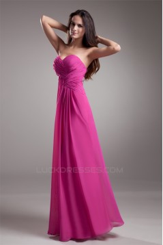 Floor-Length Sleeveless Chiffon Silk like Satin Prom/Formal Evening Dresses 02020757