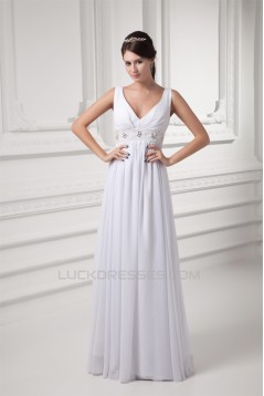 Sheath/Column Floor-Length Sleeveless V-Neck Prom/Formal Evening Dresses 02020761