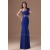Mermaid/Trumpet One-Shoulder Beading Chiffon Silk like Satin Prom/Formal Evening Dresses 02020776