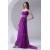 One-Shoulder Chiffon Long Purple Prom/Formal Evening Dresses 02020784