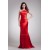One-Shoulder Sleeveless Brush Sweep Train Prom/Formal Evening Dresses 02020794
