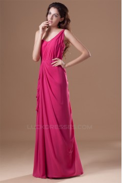 One-Shoulder Sleeveless Chiffon Prom/Formal Evening Dresses 02020796