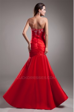 Mermaid/Trumpet Sequins Sweetheart Satin Prom/Formal Evening Dresses 02020830