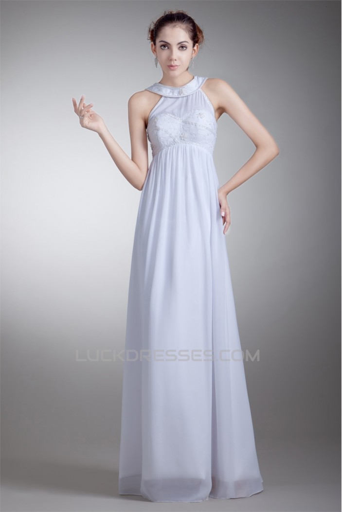 Empie Halter Beading Chiffon Prom/Formal Evening Maternity Dresses 02020837
