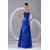 Sleeveless A-Line Pleats One-Shoulder Floor-Length Prom/Formal Evening Dresses 02020857