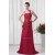 Sleeveless Brush Sweep Train Satin Chiffon Prom/Formal Evening Dresses 02020872