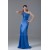 One-Shoulder Sleeveless Elastic Woven Satin Prom/Formal Evening Bridesmaid Dresses 02020879