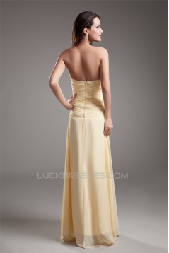 Sleeveless Sheath/Column Sweetheart Chiffon Lace Prom/Formal Evening Dresses 02020900