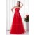 Sleeveless Sweetheart Floor-Length Satin Net Prom/Formal Evening Dresses 02020904