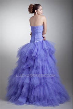 Sleeveless Sweetheart Tiered Floor-Length Prom/Formal Evening Dresses 02020906