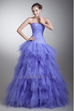 Sleeveless Sweetheart Tiered Floor-Length Prom/Formal Evening Dresses 02020906