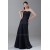 Sleeveless Taffeta Pleats Strapless A-Line Prom/Formal Evening Dresses 02020908