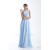 Split Front Chiffon Silk like Satin Sheath/Column Prom/Formal Evening Dresses 02020913