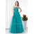 Strapless A-Line Sleeveless Satin Netting Prom/Formal Evening Dresses 02020918