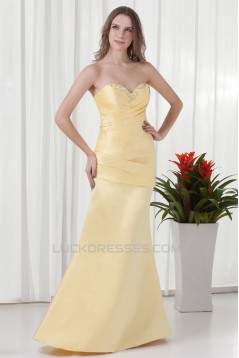 Sweetheart Sleeveless Satin Floor-Length Prom/Formal Evening Dresses 02020948
