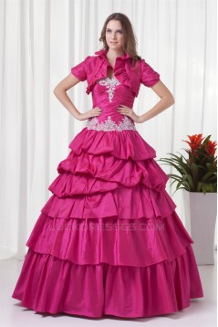 Taffeta Sweetheart Short Ball Gown Beading Prom/Formal Evening Dresses 02020960