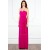 Sheath/Column Long Chiffon Prom Evening Party Bridesmaid Dresses 02020991