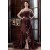A-Line Strapless Long Chiffon Prom Evening Party Dresses 02020994
