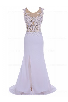 Long Black Lace Prom Evening Formal Dresses 3020004