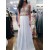 Long White Beaded Prom Evening Formal Dresses 3020005