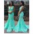 Trumpet/Mermaid V-Neck Lace Long Prom Evening Formal Dresses 3020052