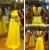 Long Yellow Beaded Chiffon Prom Evening Formal Dresses 3020063
